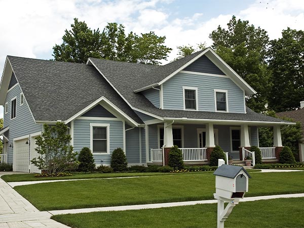 New construction exterior