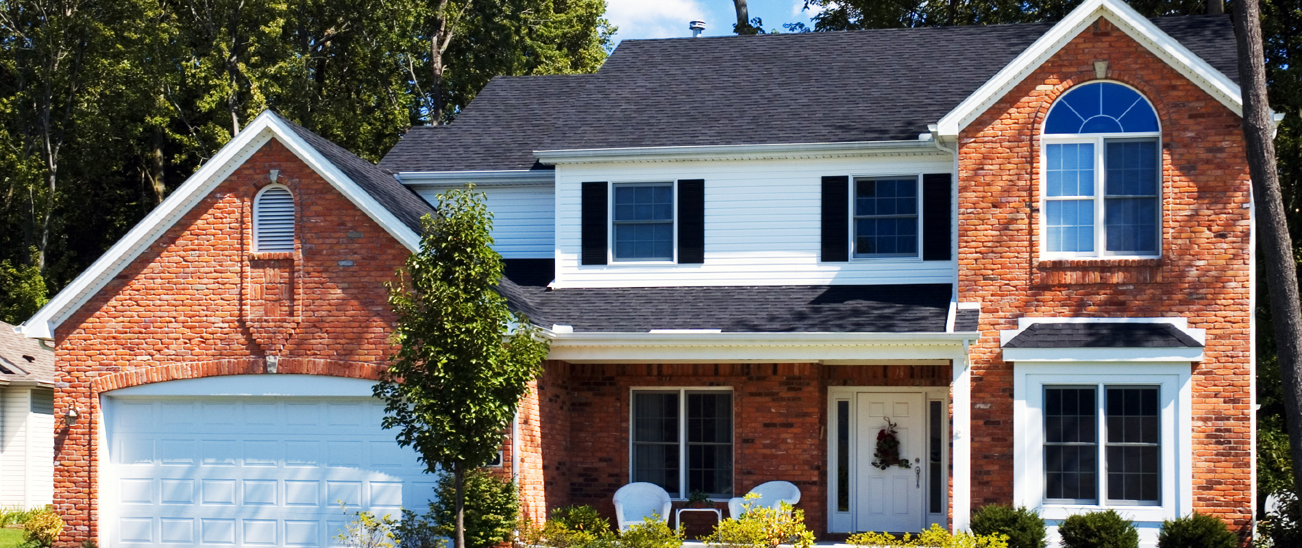 Custom home exterior, Leander TX